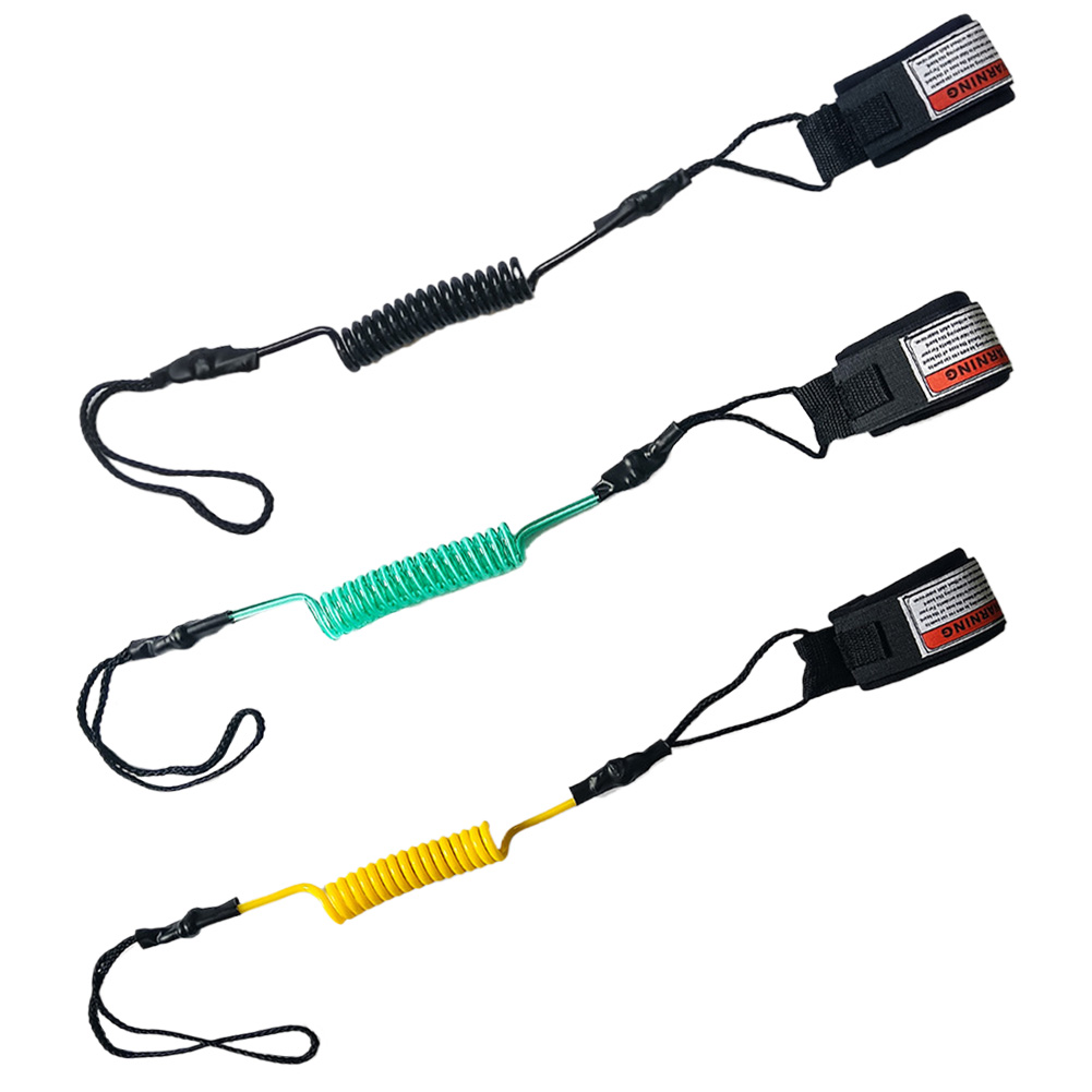 Surfboard Leash Ankle - Premium Coiled Wrist Surf Leash TPU