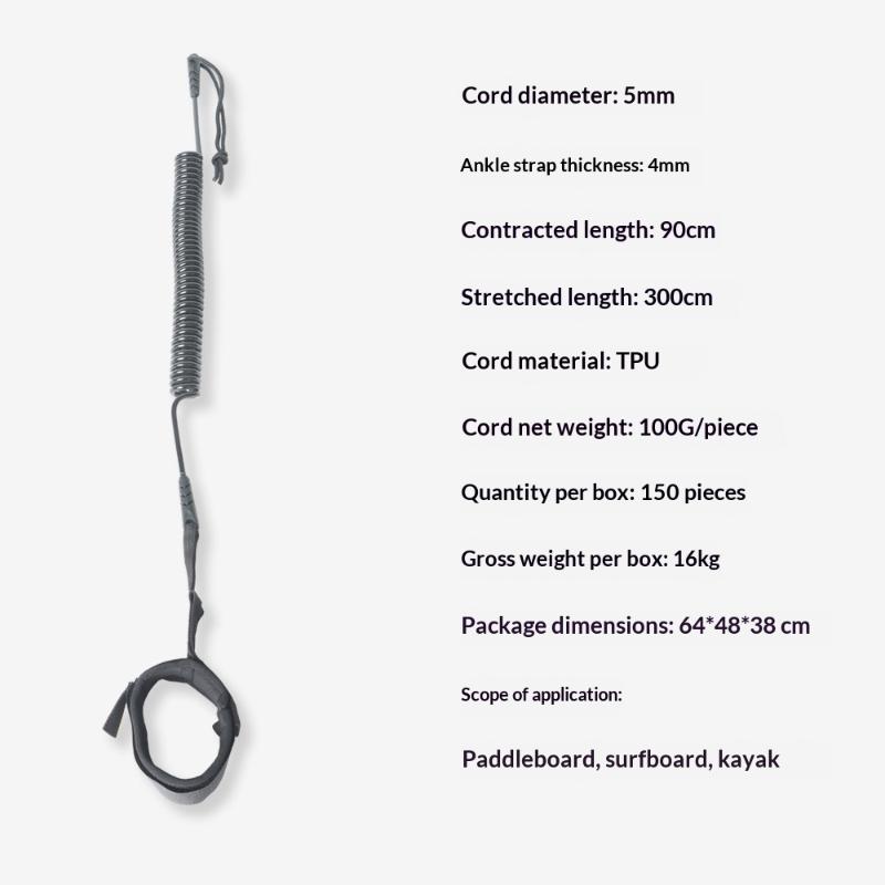 1PC Surf Sup 10 Feet Ankle Lea - Surfboard Leash Ankle ulasan dan harga
