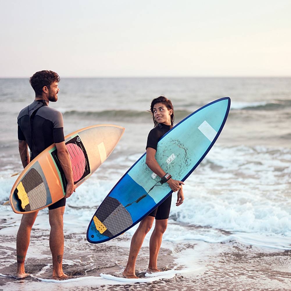 Premium Coiled Surfboard Leash - Surfboard Leash Ankle ulasan dan harga