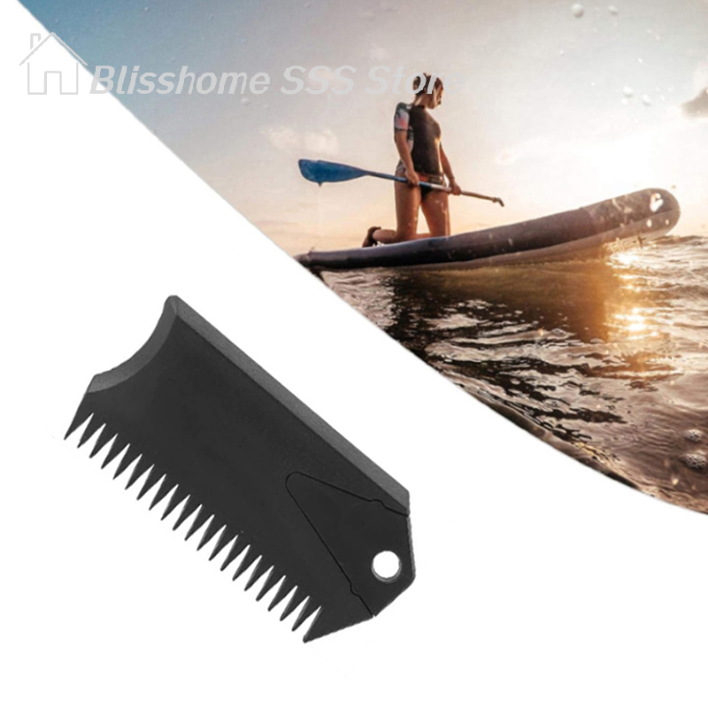 【S】Surfboard Wax Comb With Fin - Surfboard Wax Tropical ulasan dan harga