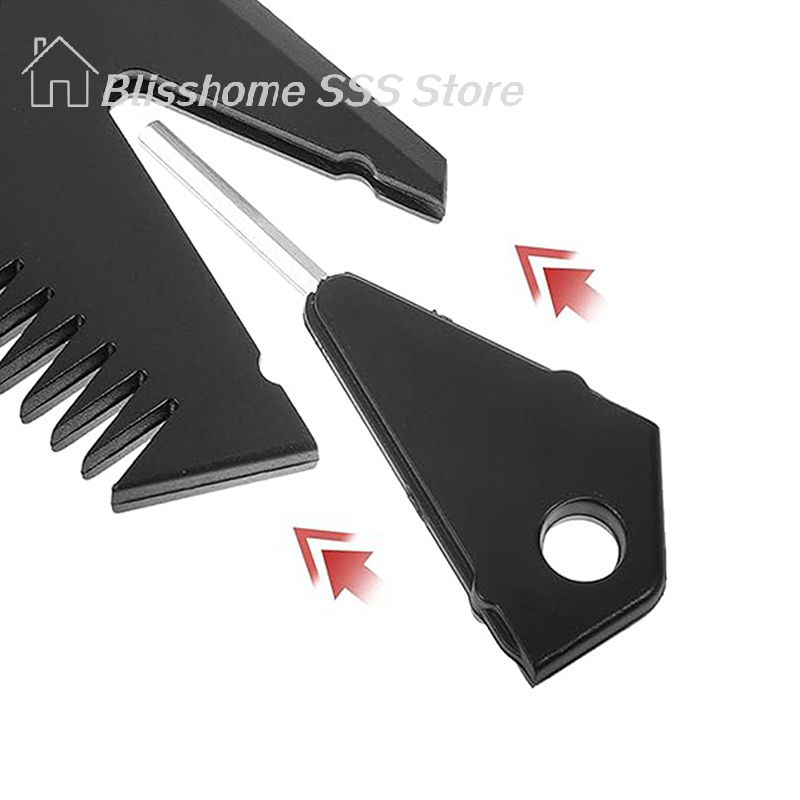 【S】Surfboard Wax Comb With Fin - Surfboard Wax Tropical ulasan dan harga