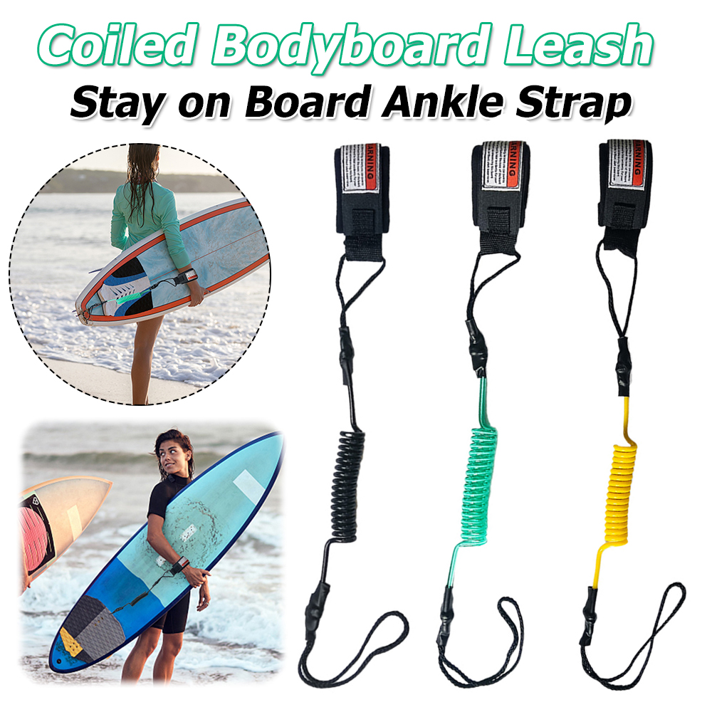 Premium Coiled Body Board Leas - Surfboard Leash Ankle ulasan dan harga